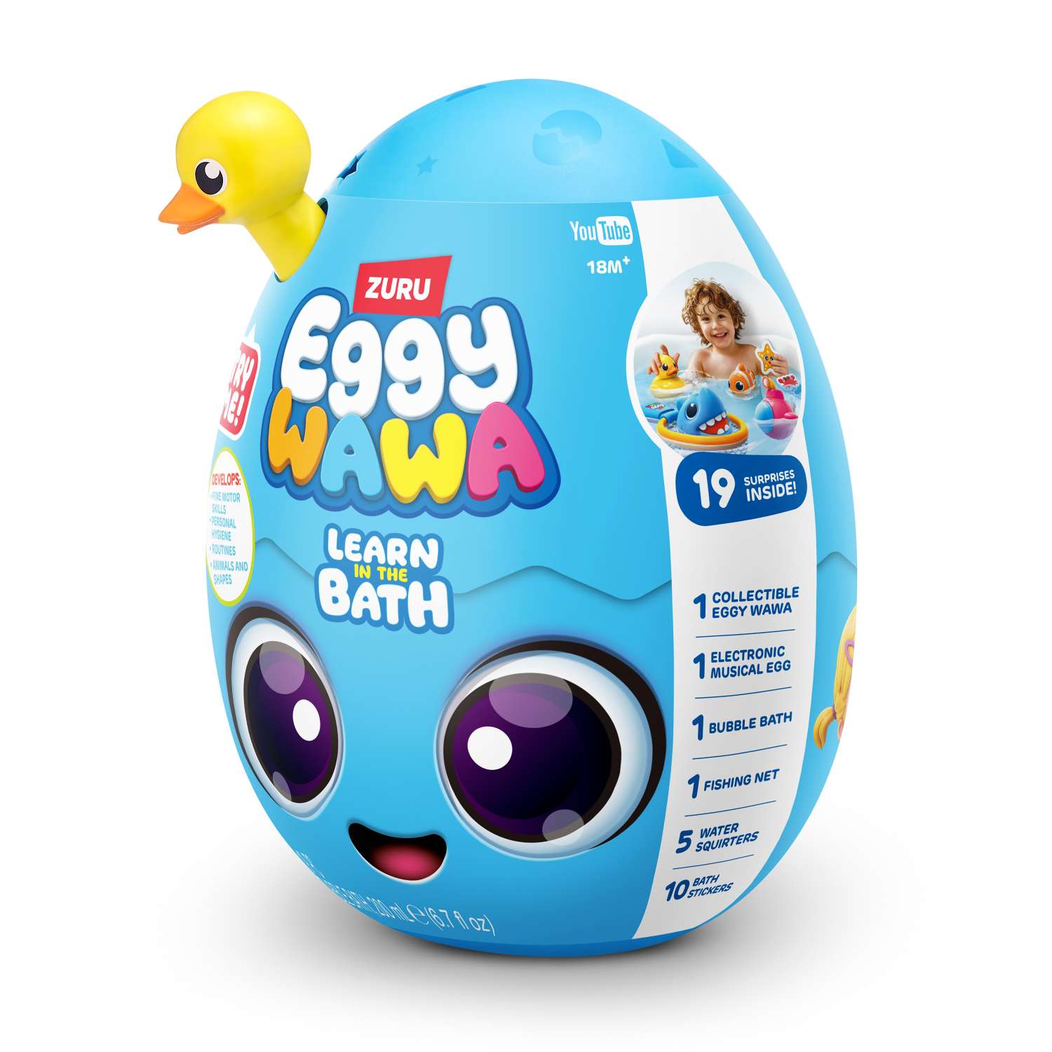 Игровой набор EGGYWAWA Bathtime - фото 25