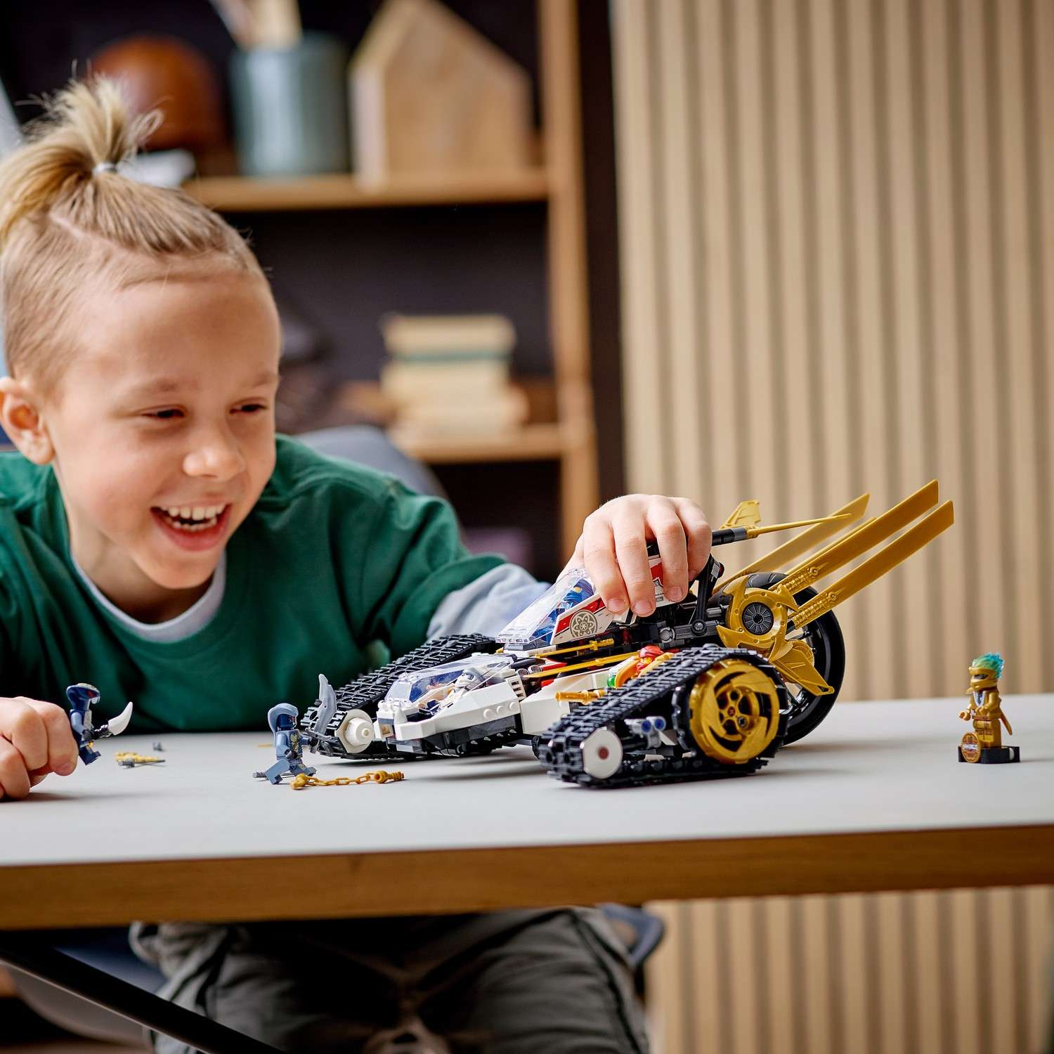 Конструктор LEGO NINJAGO Сверхзвуковой самолёт блочный - фото 11