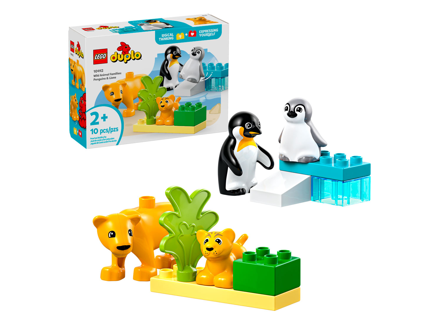 Конструктор LEGO DUPLO Семейства диких животных 10442 10 дет. - фото 1