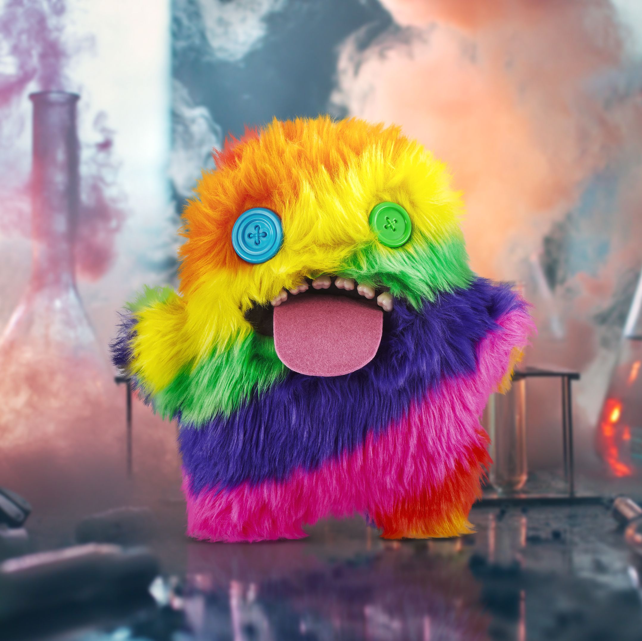 Игрушка мягкая FUGGLER Уга Буга Лабораторный эксперимент 24см 15702L - фото 9