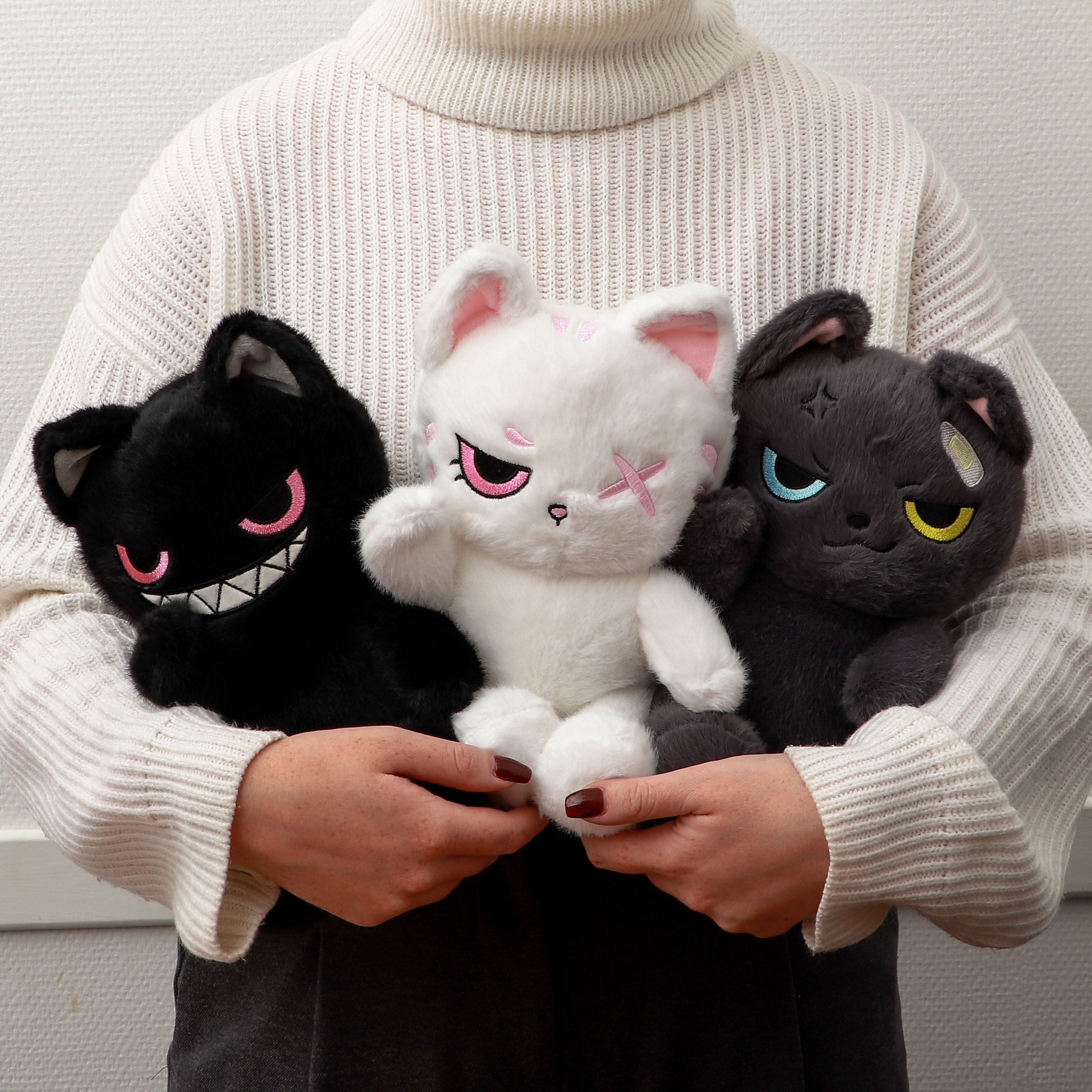 Игрушка мягкая ЭВРИКА Кот Хулиган белый - фото 8