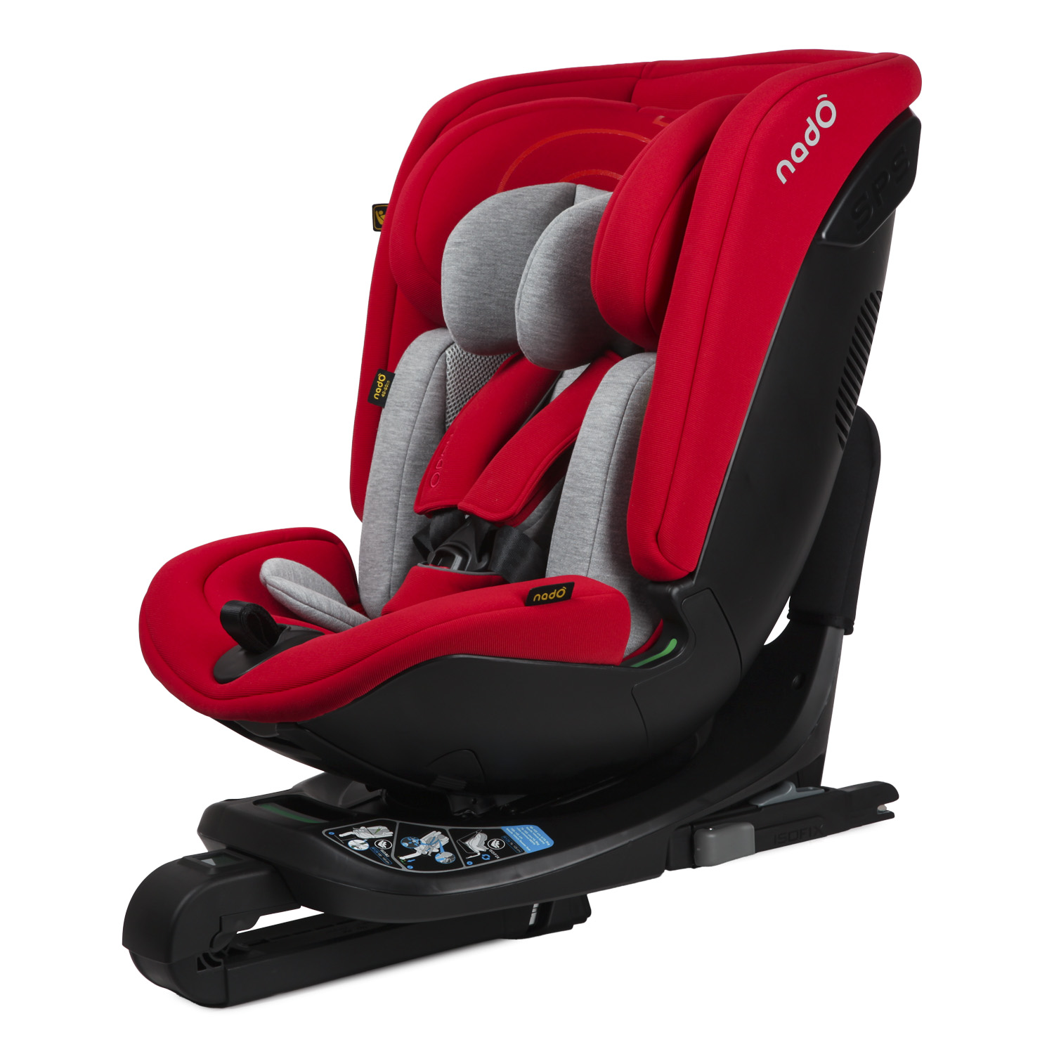 Автокресло nado Garnet red Isofix 0+/1/2/3 (0-36 кг) - фото 10