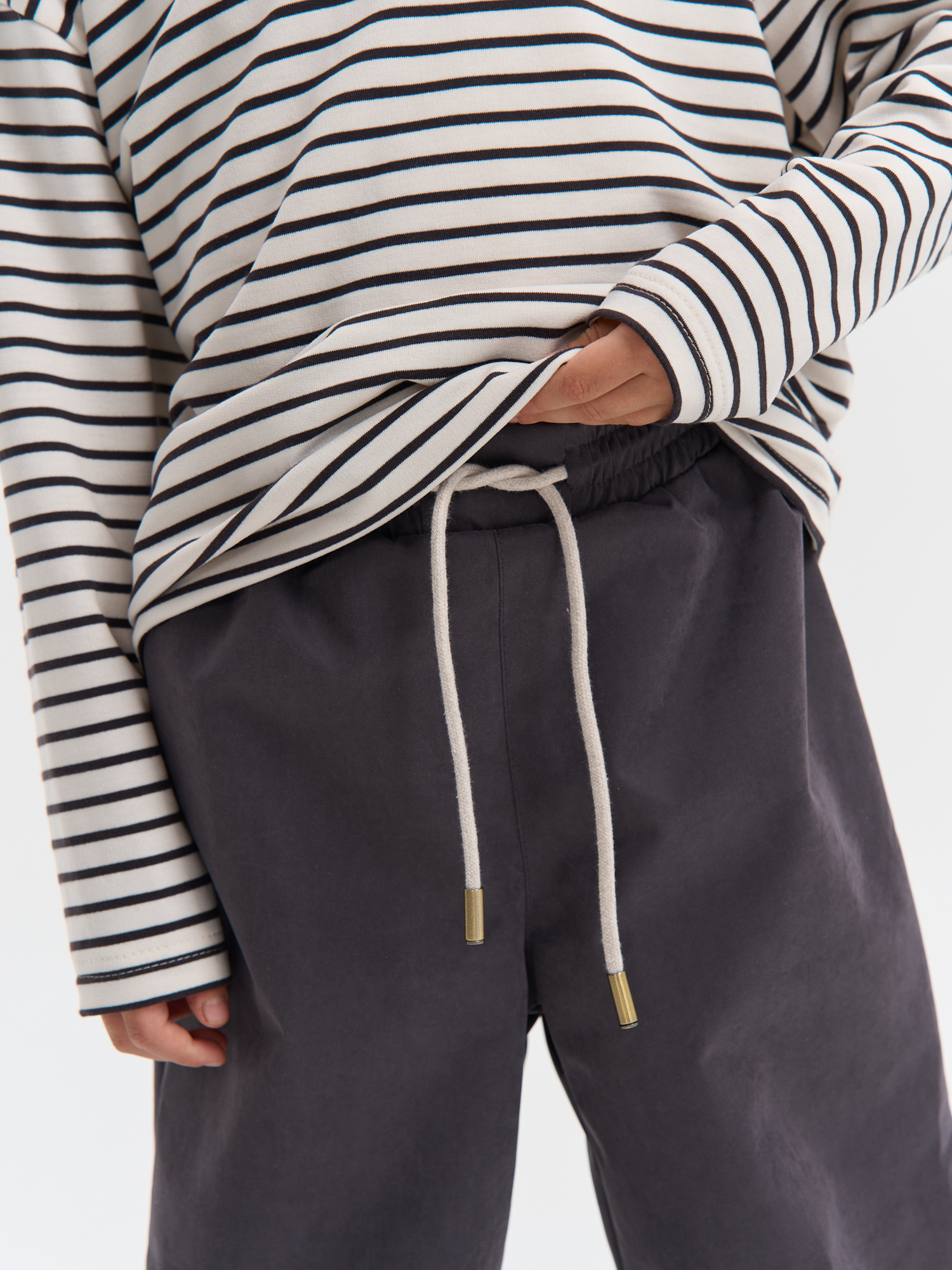 Брюки BUNGLY 1R4556/Графит - фото 4