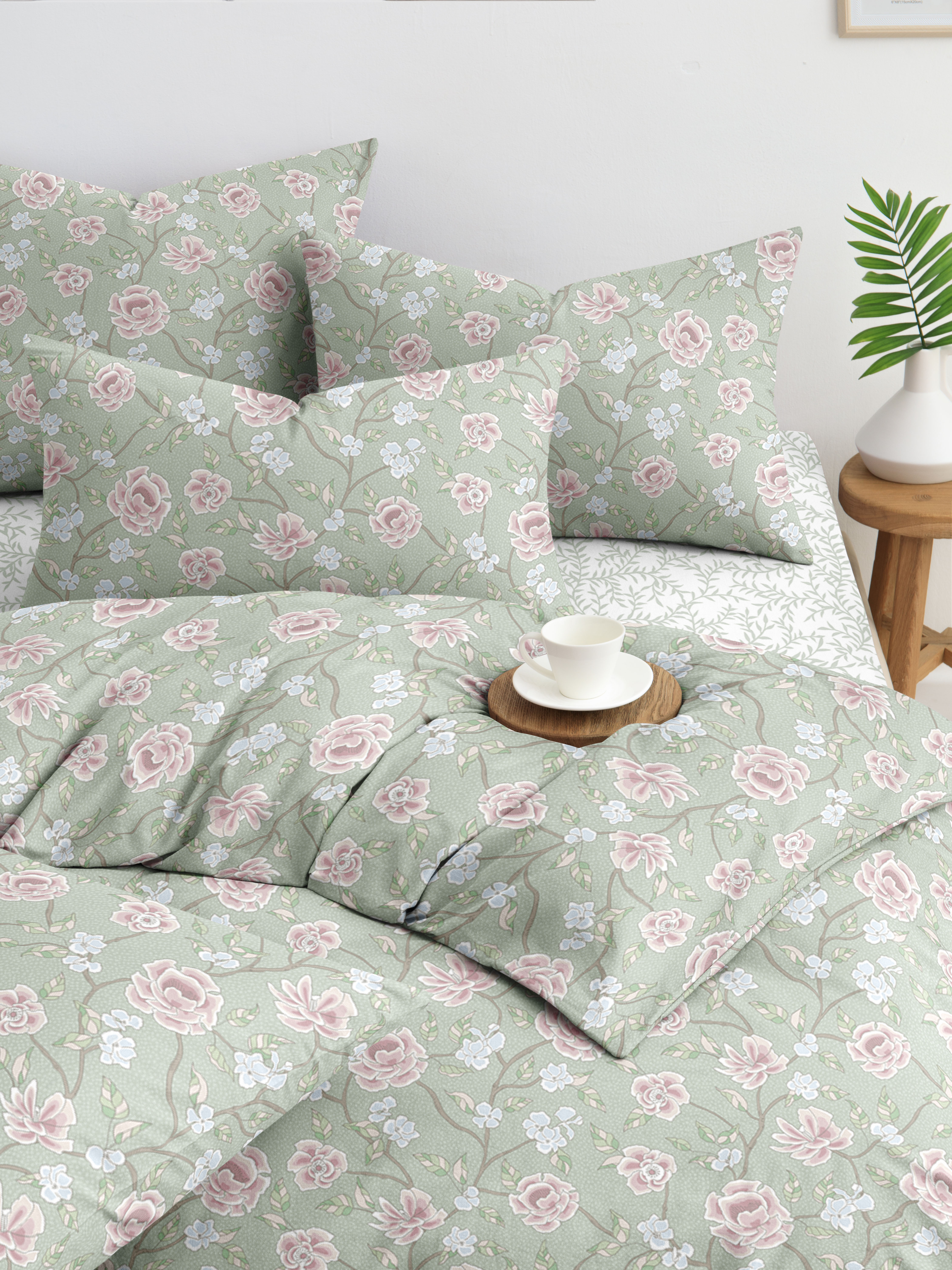 Комплект постельного белья Ночь Нежна Максин двуспальный 4 предм. - фото 5