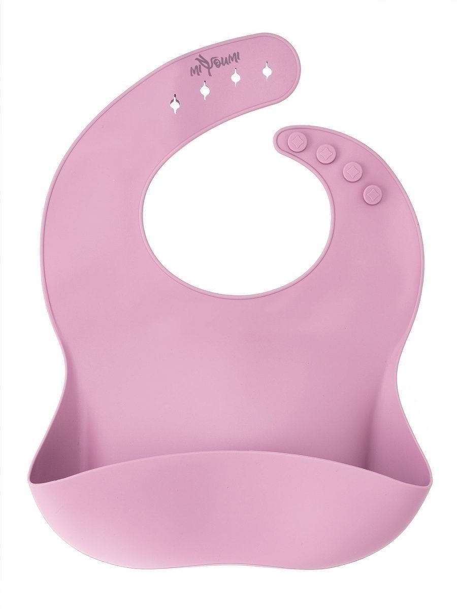 Нагрудник Miyoumi силикон 1 шт. - фото 1