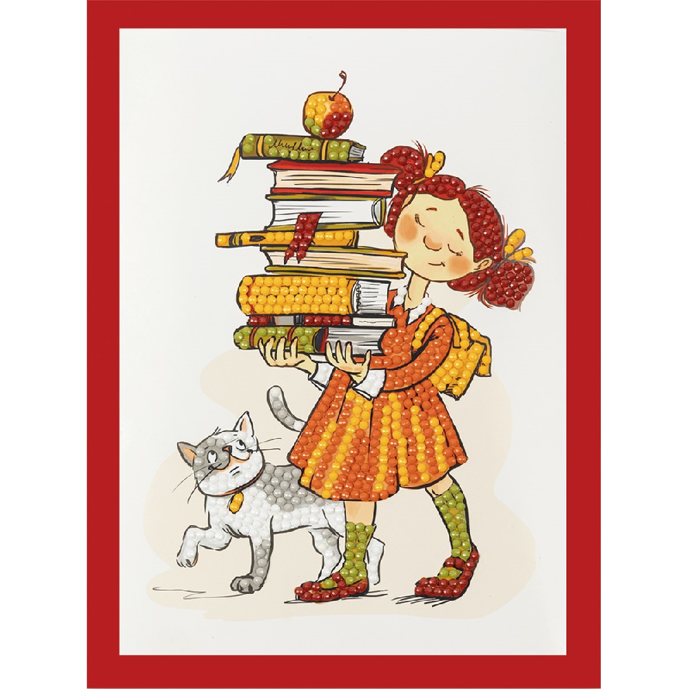 Алмазная мозаика Фрея Школьница - фото 4