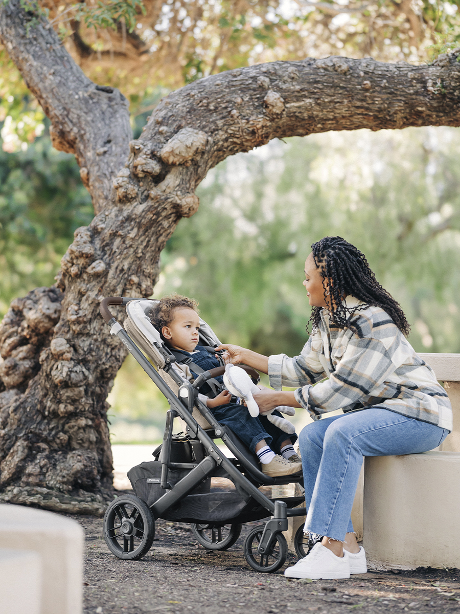 Коляска прогулочная UPPAbaby cruz v3 бежевый - фото 18