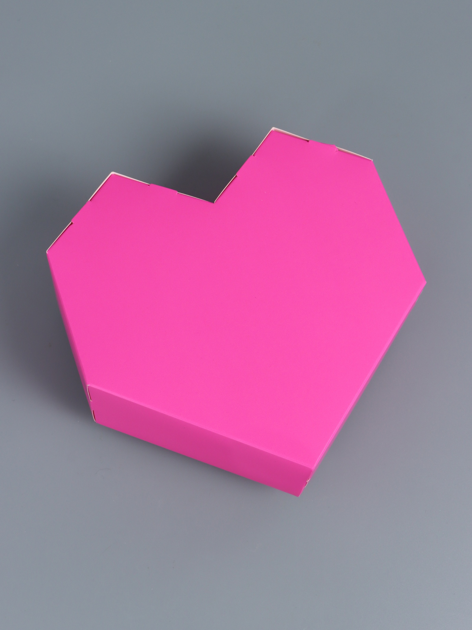 Коробка самосборная UPAK LAND сердце розовая - фото 3