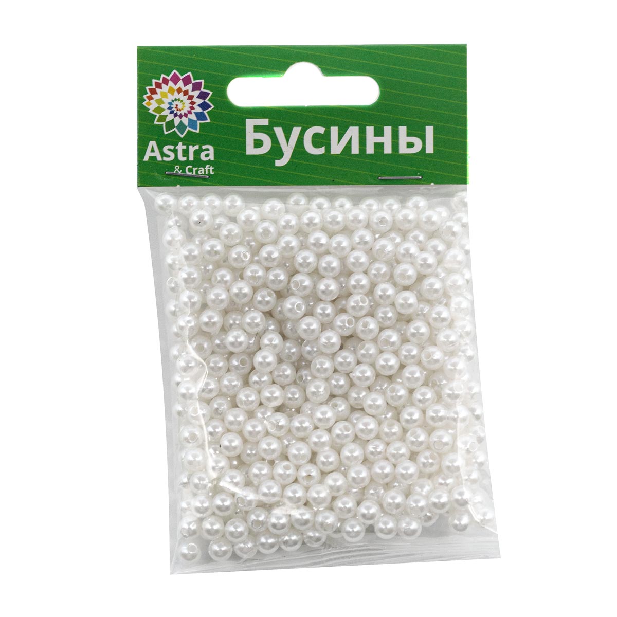 Набор для творчества Astra Craft Бусины 5 мм 25 г круглые - фото 6