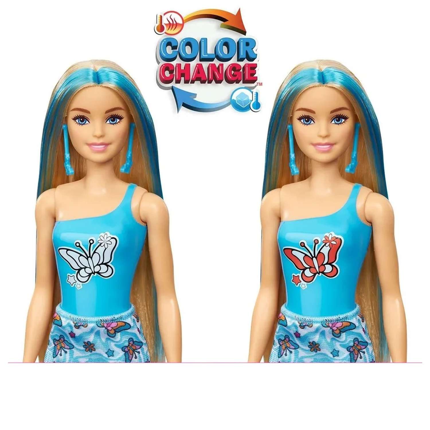 Кукла модельная Barbie Color Reveal Rainbow HRK06 - фото 2