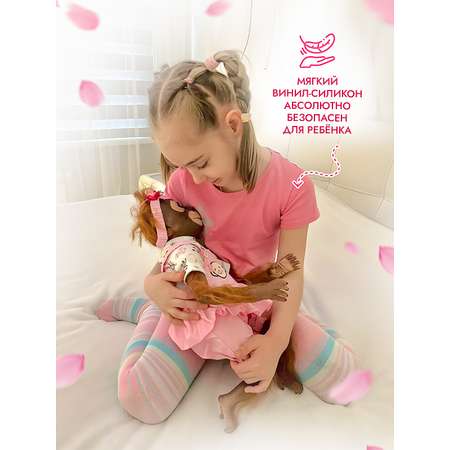 Кукла пупс SHARKTOYS обезьянка Люся