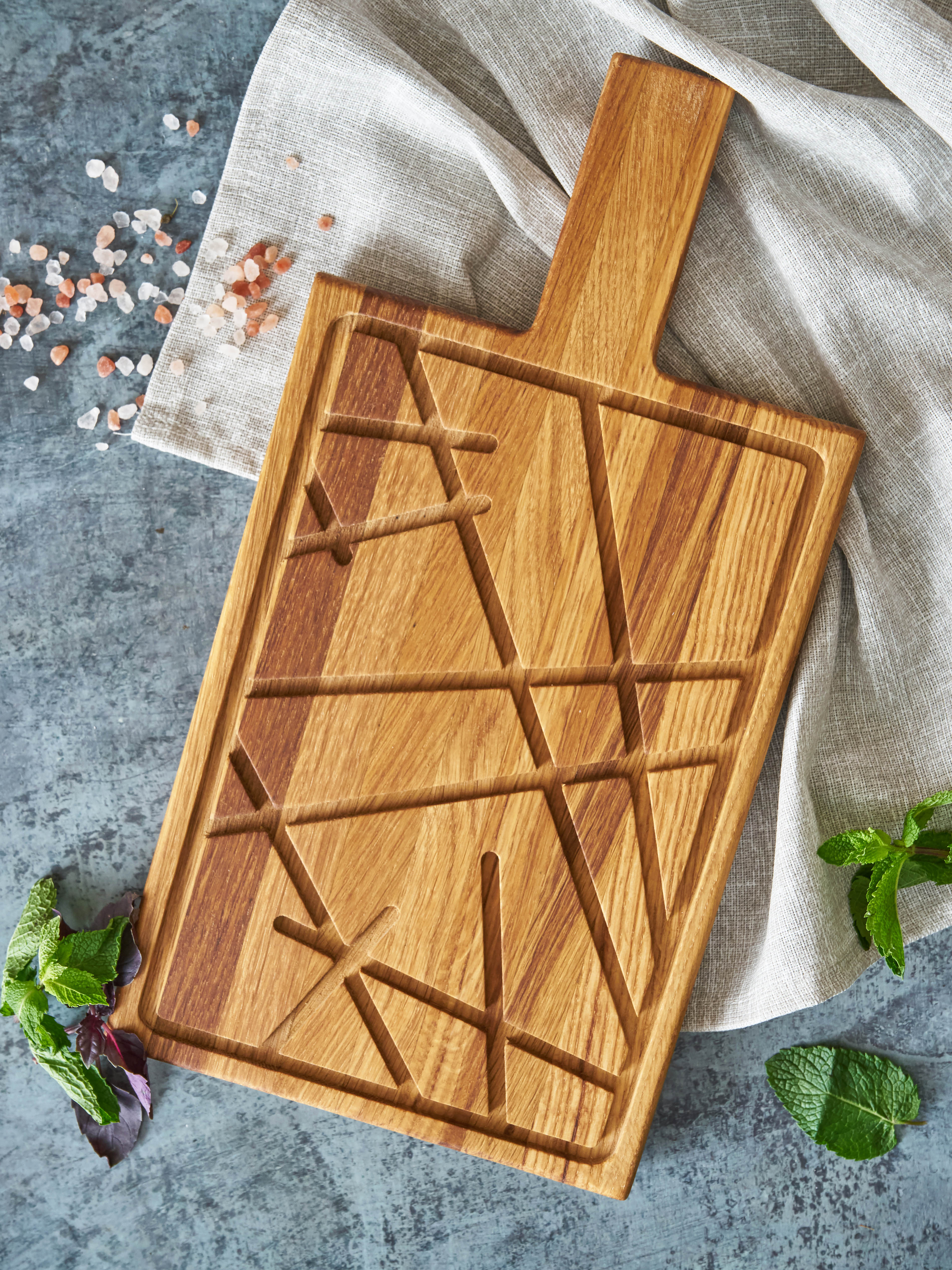 Доска разделочная Plates and More деревянная - фото 1