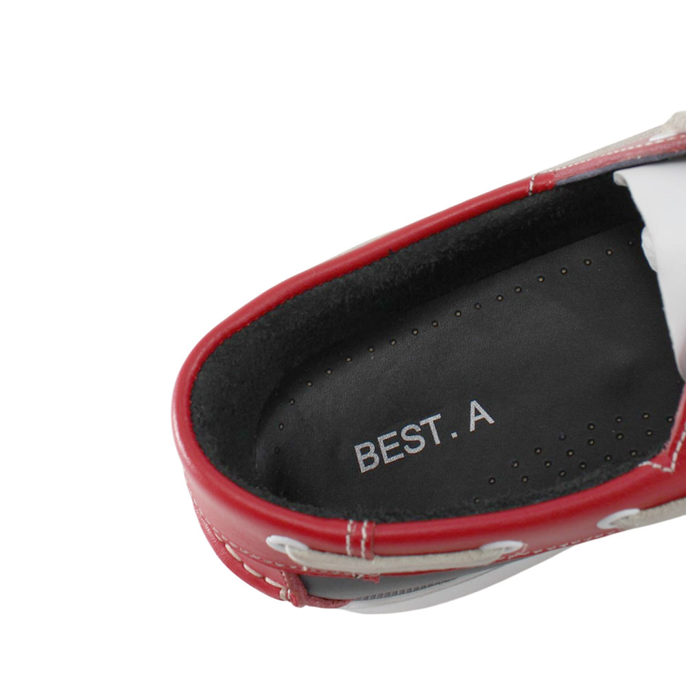 Мокасины BEST.A CM0005-СВ BEST.A Мокасины,черный,белый,красный - фото 4