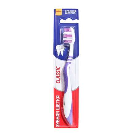 Зубная щётка Rendal Classic средней жёсткости в ассортименте 3726199