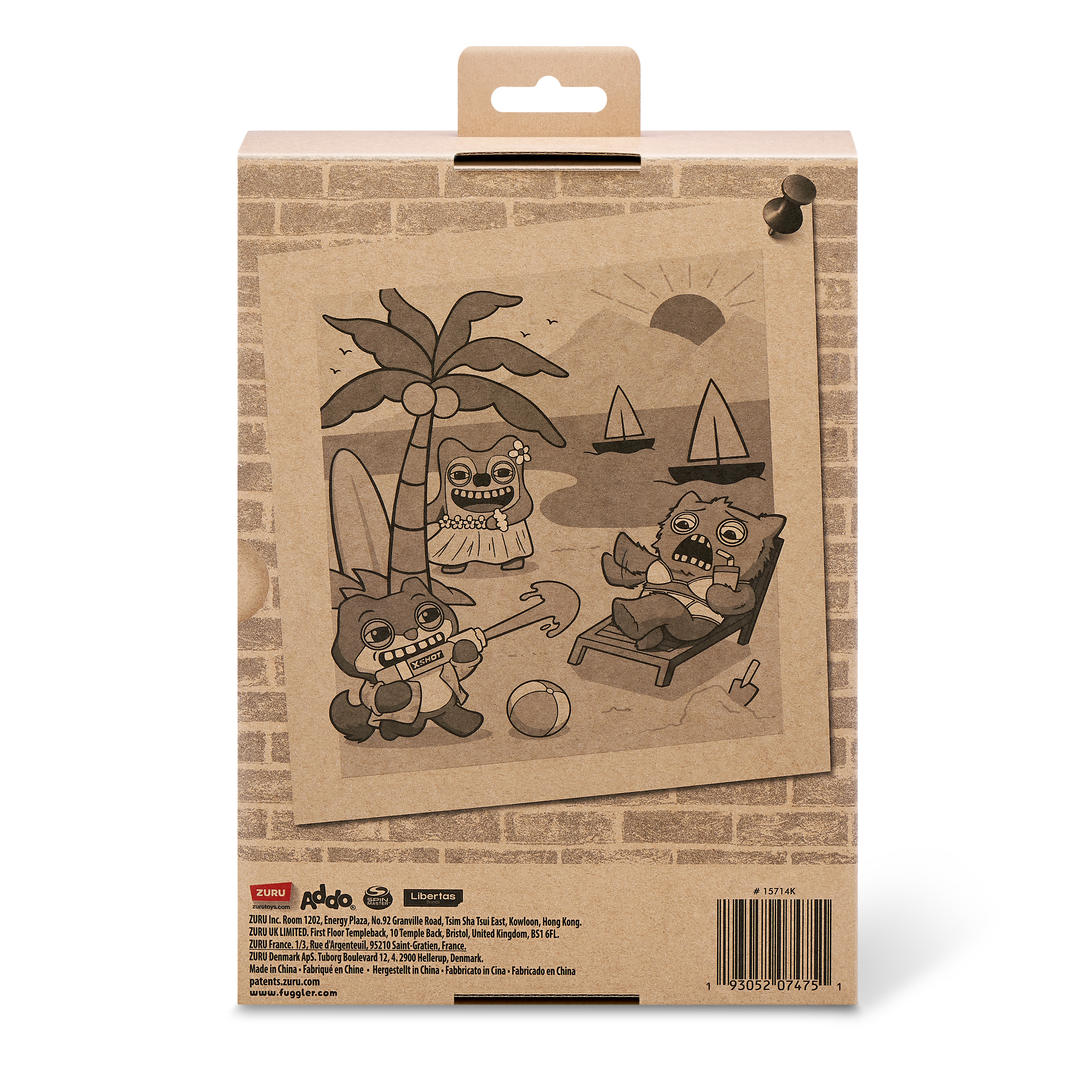 Мягкая игрушка FUGGLER Улыбашка Райли - фото 11