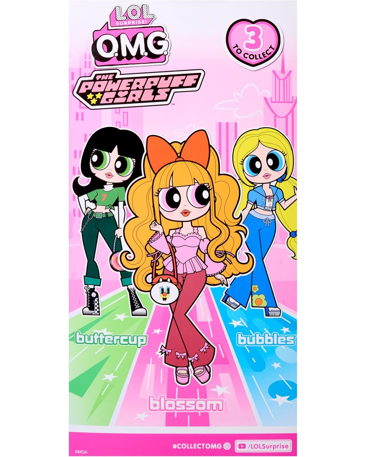 Кукла модельная L.O.L. Surprise! OMG Powerpuff Girls Blossom 542827 - фото 9
