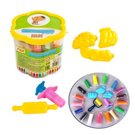 Тесто-пластилин Color Puppy 18 цв.