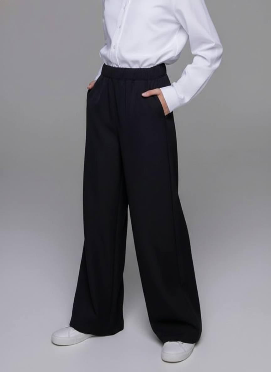 Брюки палаццо ELLIE by Rina Kutz БР-0325/черный - фото 1