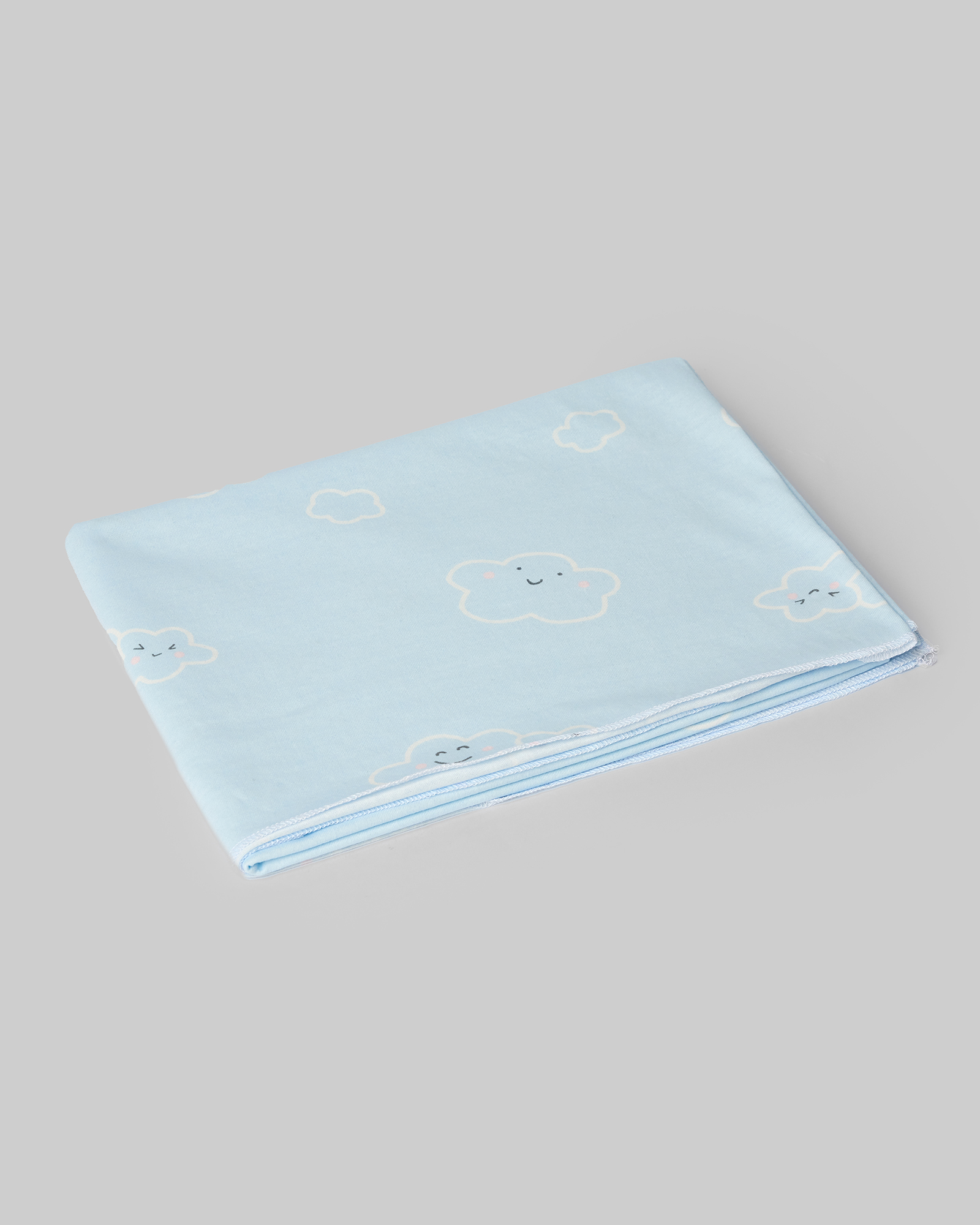 Пелёнка трикотажная FUTURINO Home Милые облачка W24FH-1230/Fbd-55 - фото 2