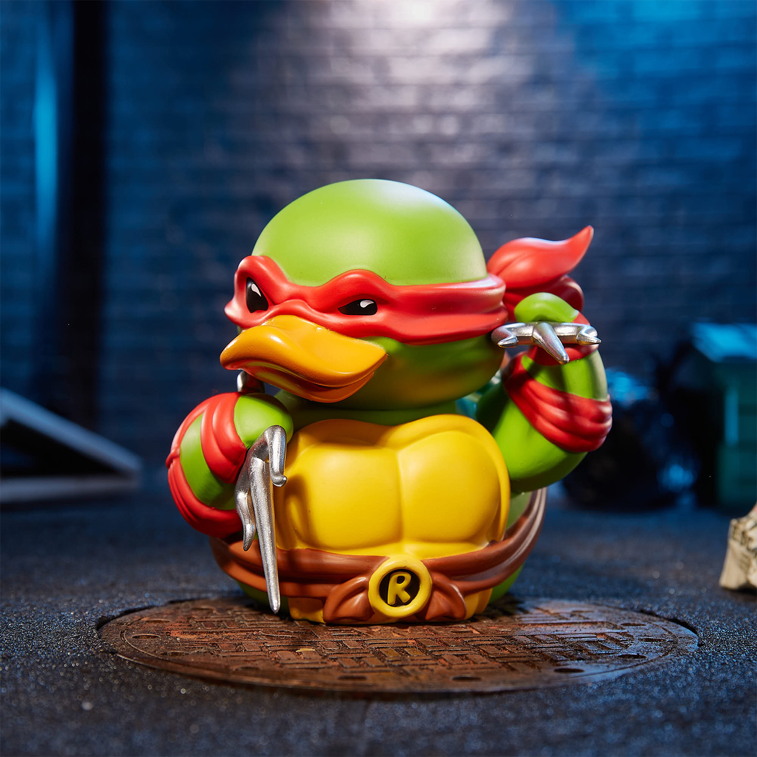 Фигурка Ninja Turtles(Черепашки Ниндзя) Утка Tubbz Рафаэль Box - фото 3