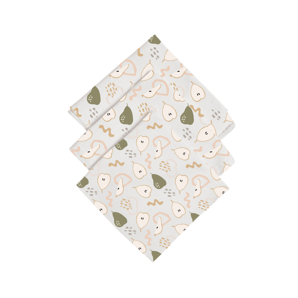 Платки носовые OLANT BABY 3 штуки A perfect pear - фото 3