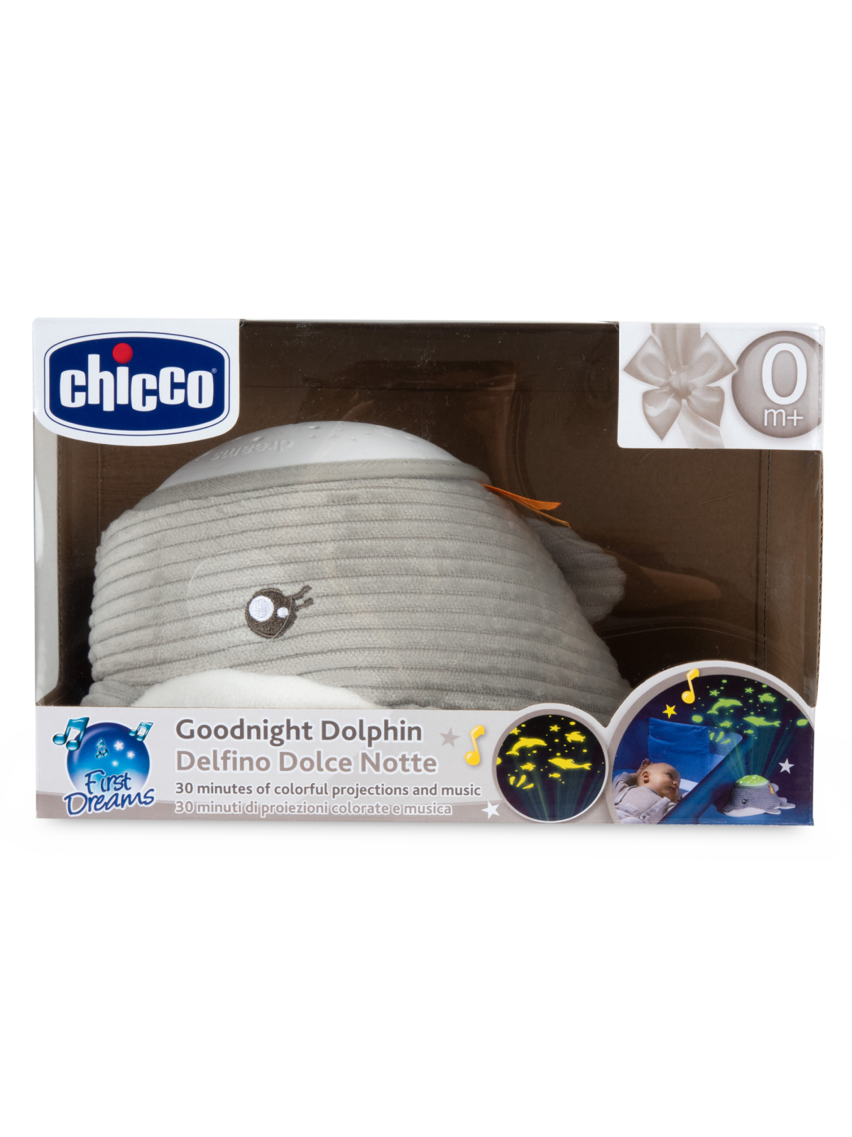 Игрушка ночник Chicco Дельфин - фото 11