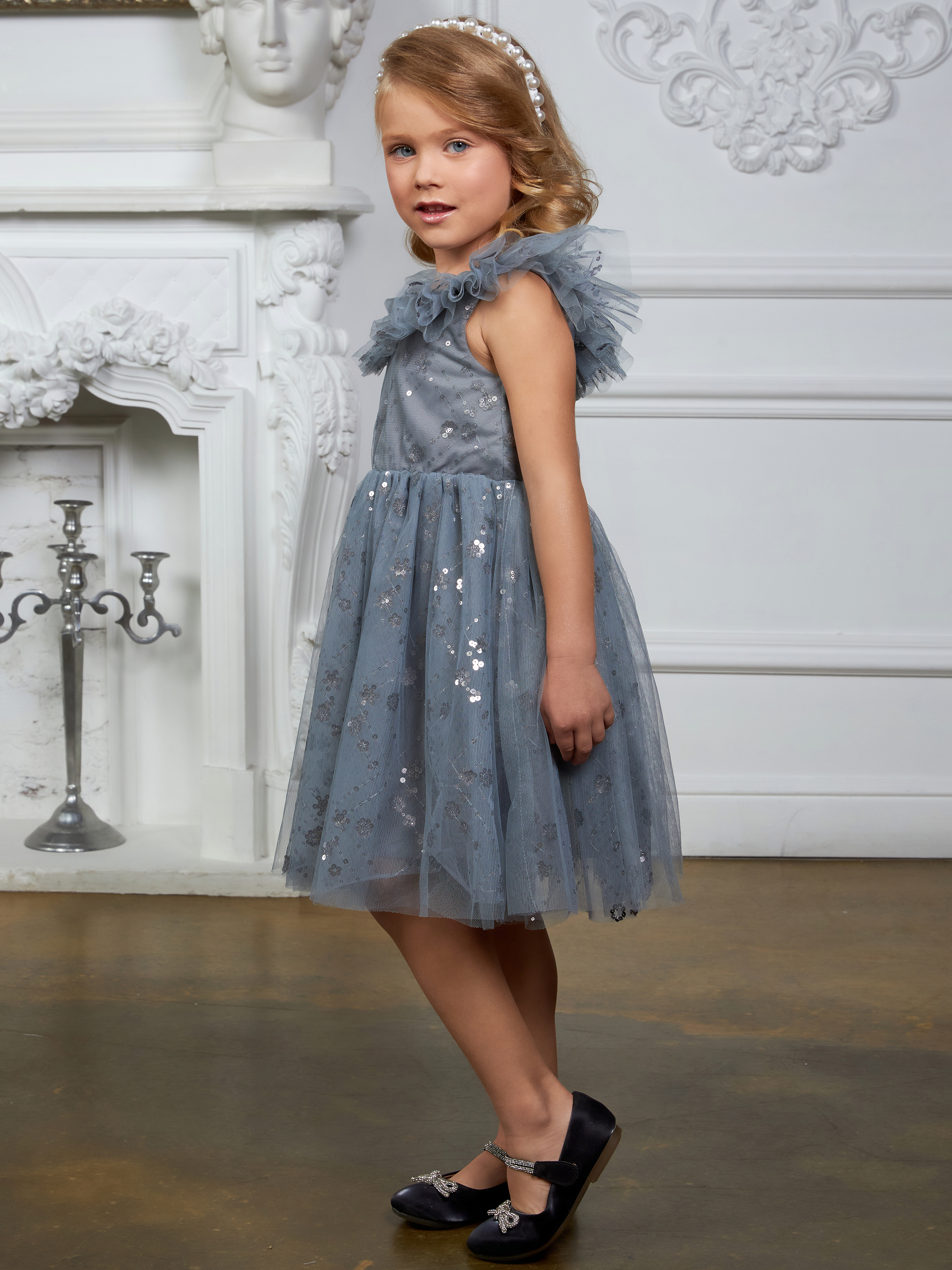 Платье ME WE KG225-W601-199_Серый - фото 2