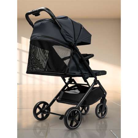 Коляска прогулочная Amarobaby Route серый