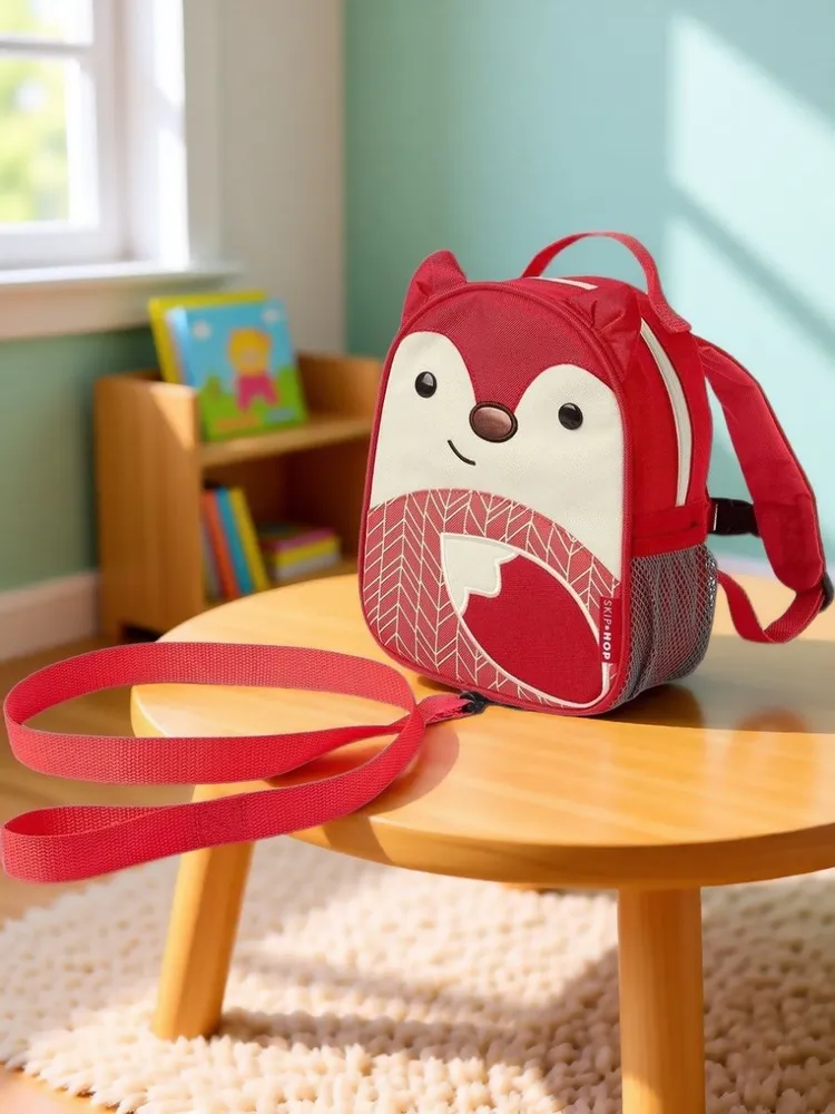 Рюкзак дошкольный Skip Hop с поводком Лиса Фергюссон - фото 4