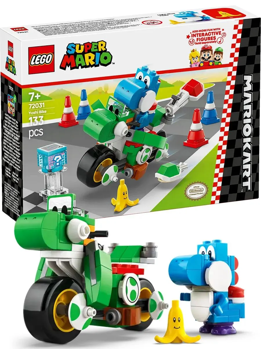 Конструктор LEGO Super Mario Mariokart 133 дет. - фото 1