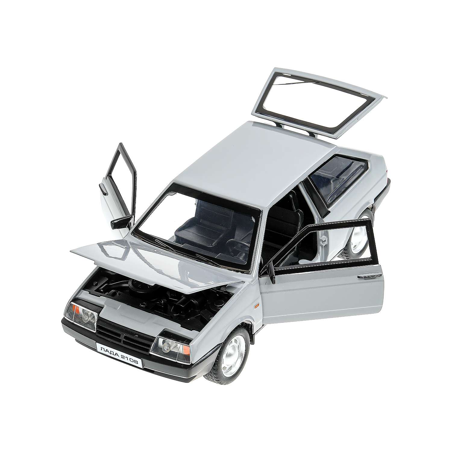 Автомобиль Технопарк LADA 1:24 белый 385722 - фото 9