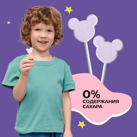 Чупа-чупсы PARU черника + клубника 10 шт