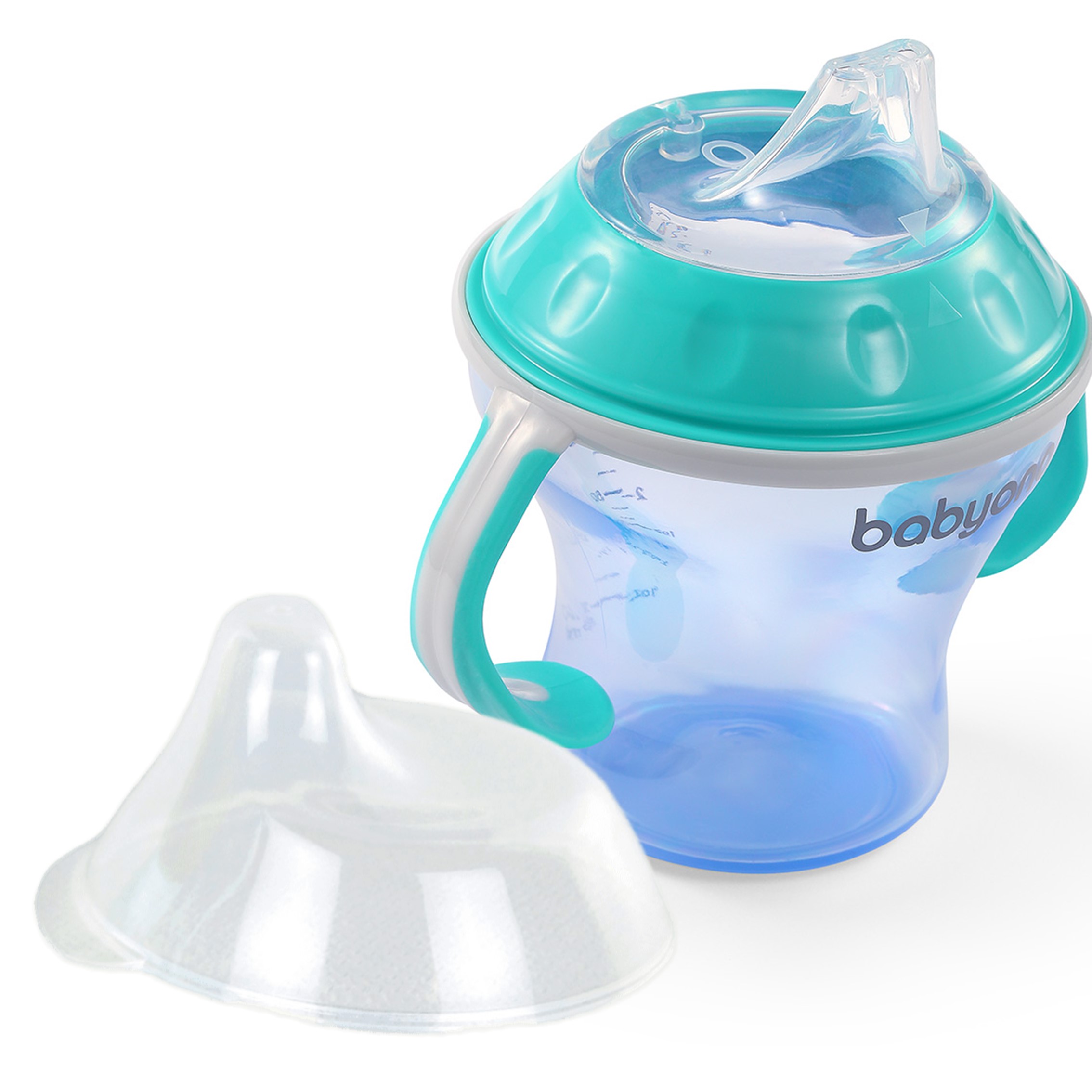 Поильник Babyono Natural 180 мл 1 шт. в ассортименте - фото 1
