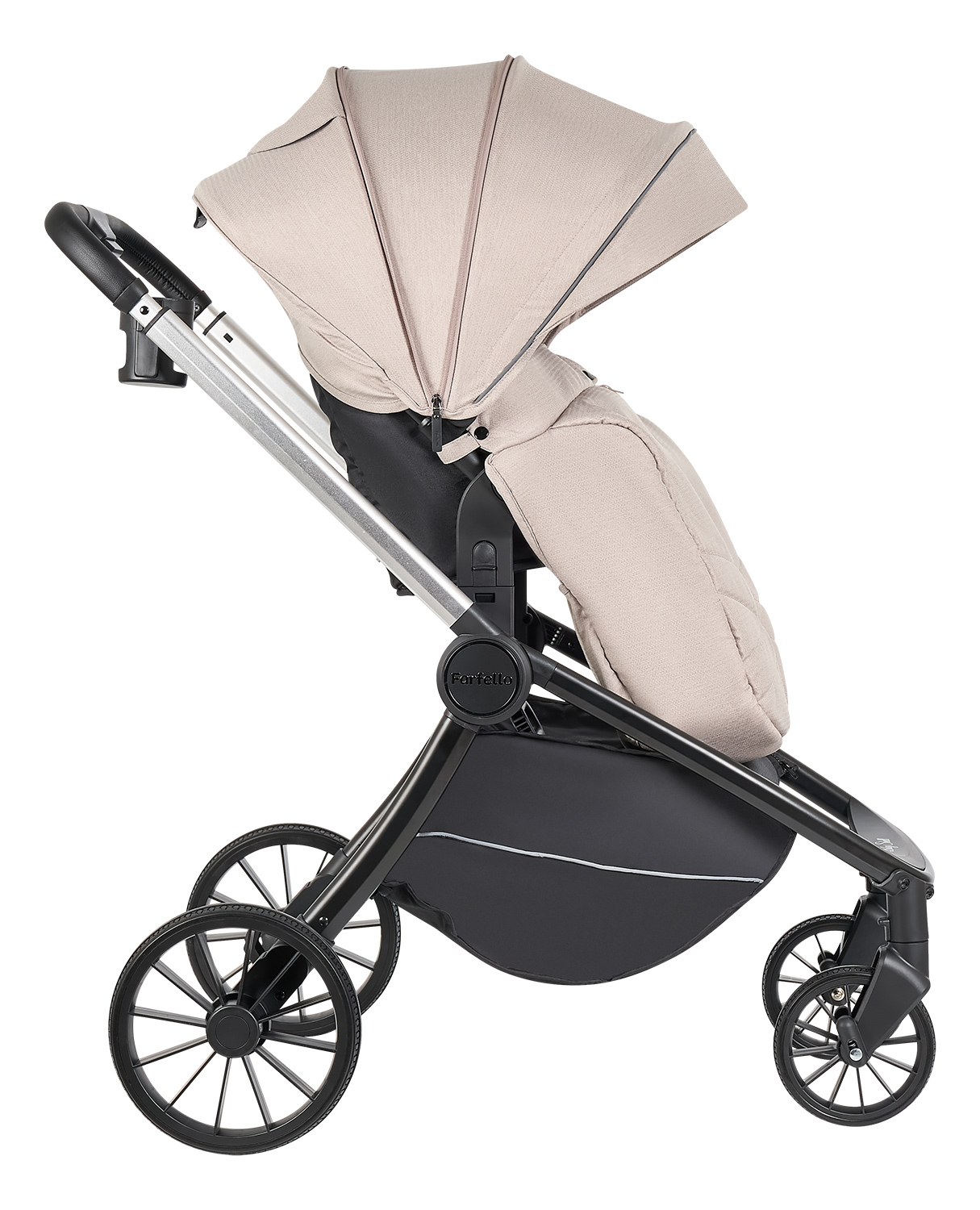 Коляска 3в1 Farfello Baby shell бежевый - фото 22