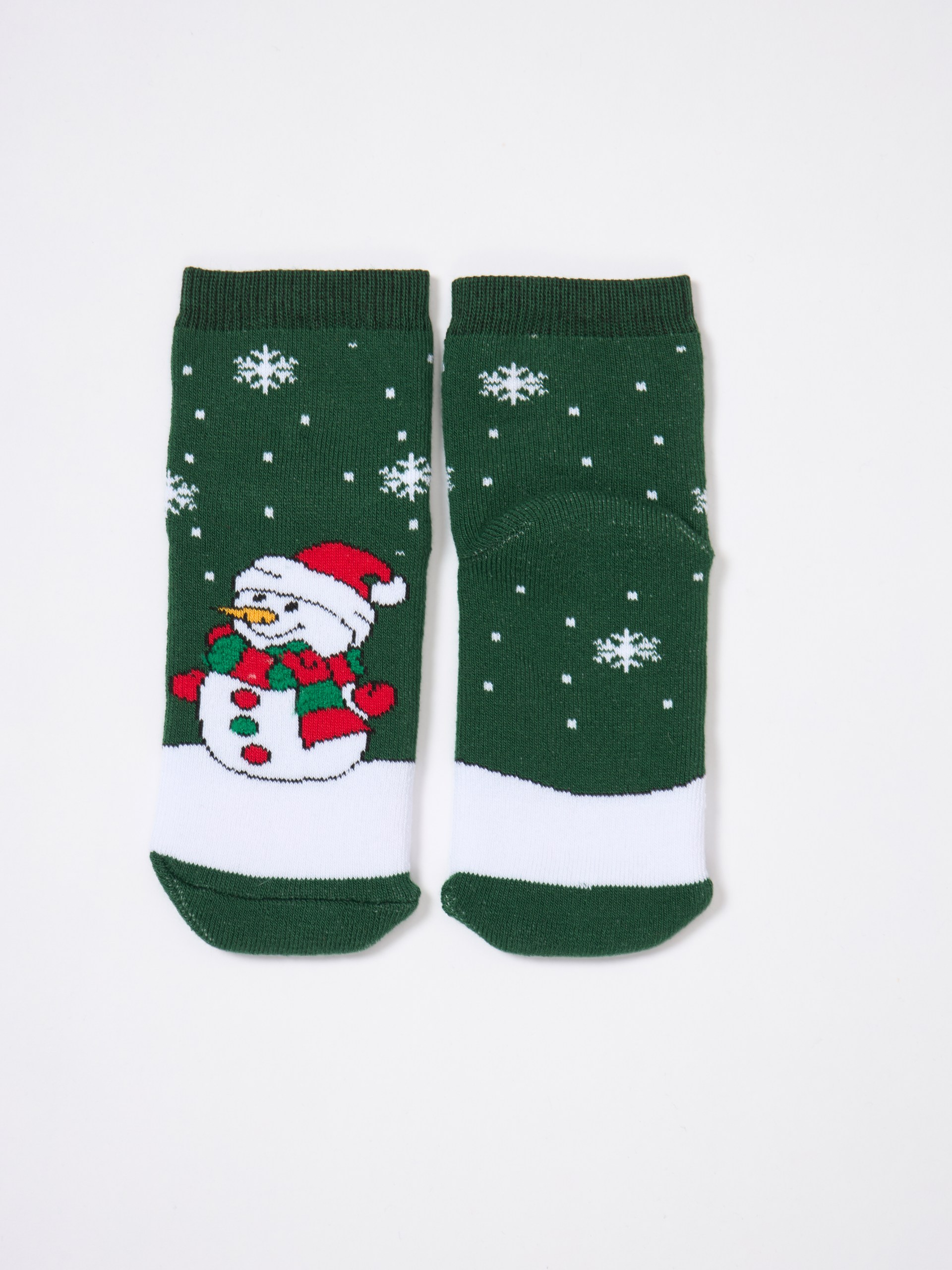 Носки ALEX YVN BT-1977-1-снег.зелен. - фото 5