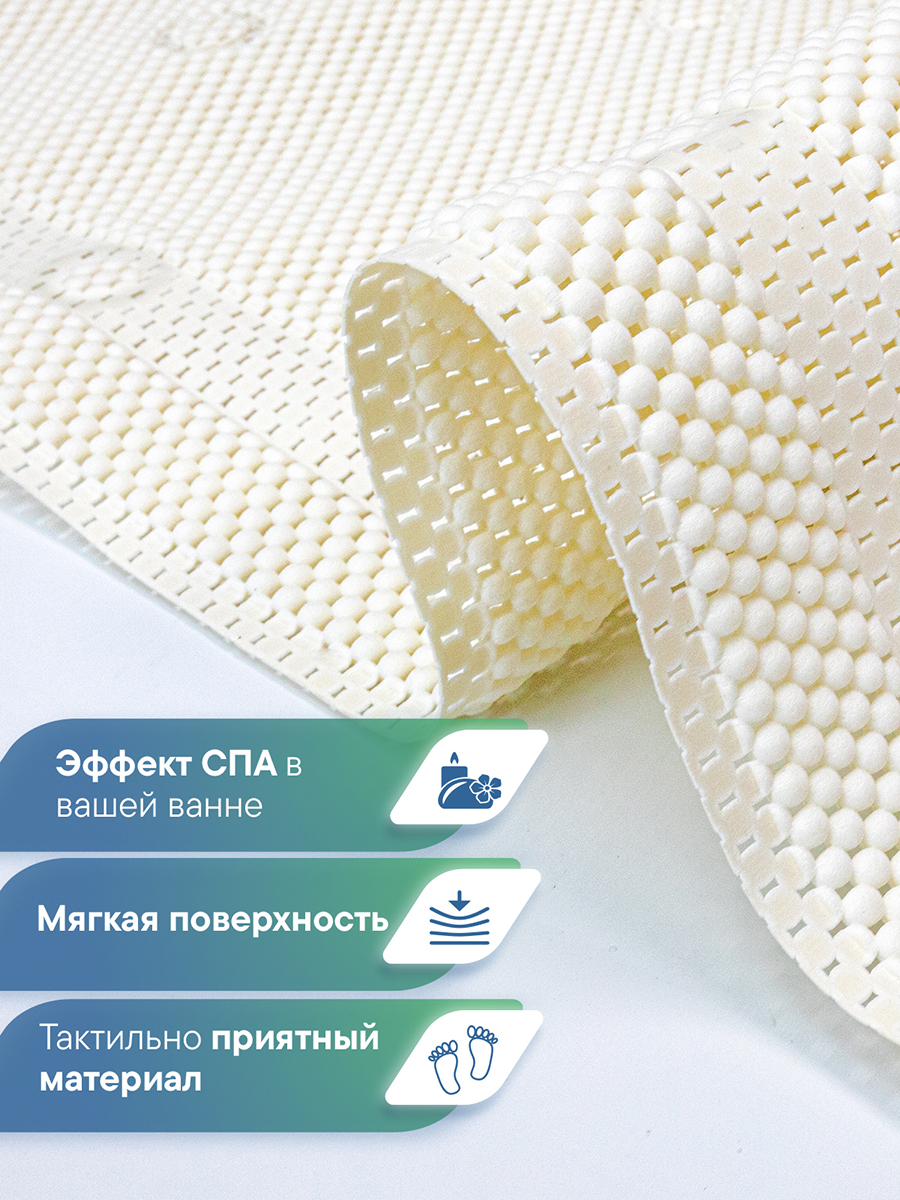 Коврик для ванной VILINA 43 x 90 см - фото 2