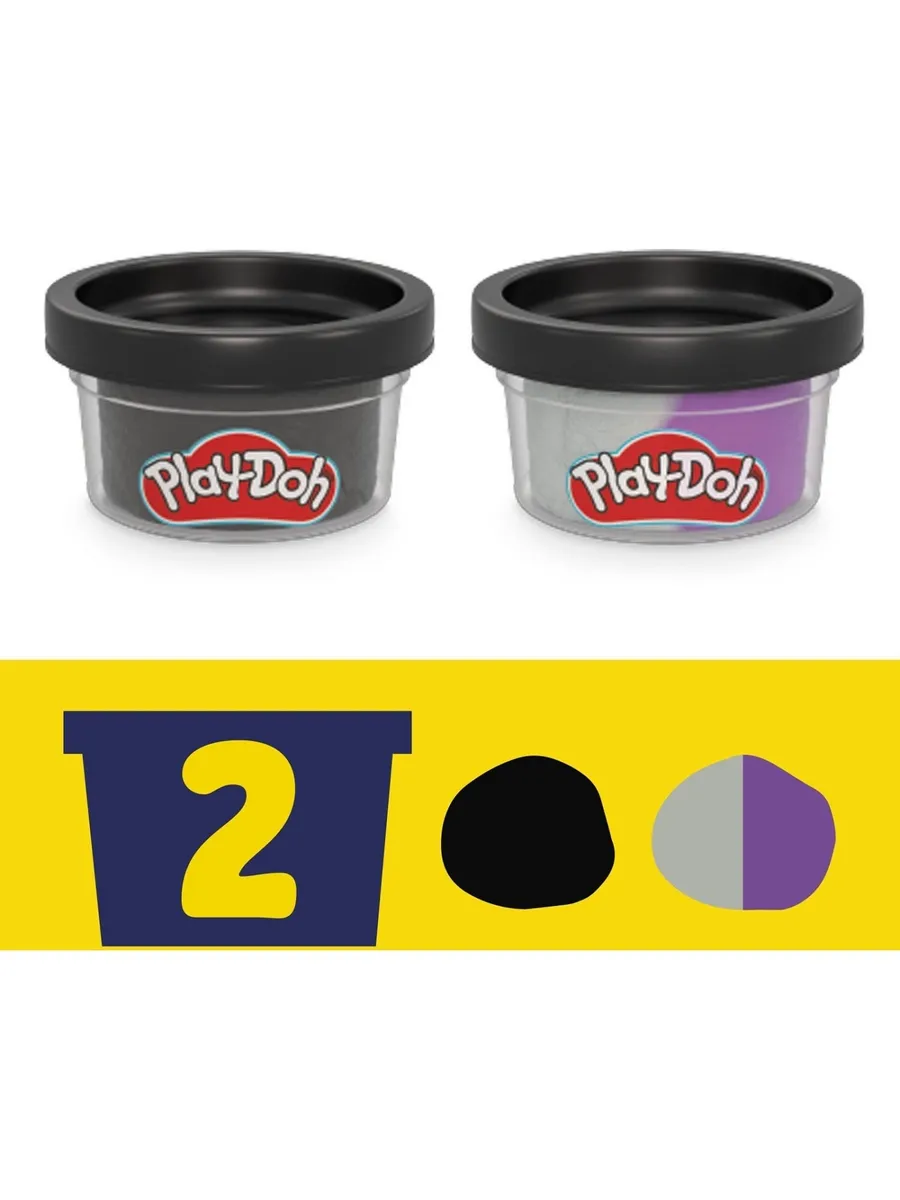 Масса для лепки Play-Doh 2 цв. - фото 4