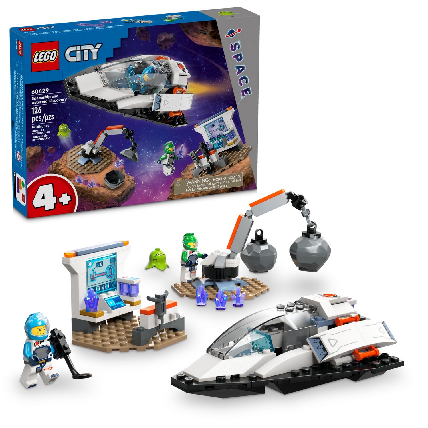 Конструктор LEGO City Исследование астероида - фото 1