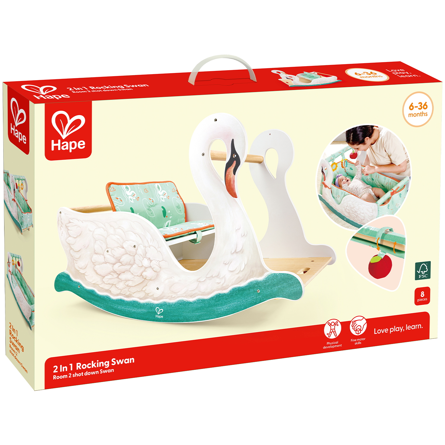 Качалка Hape с ручкой - фото 16