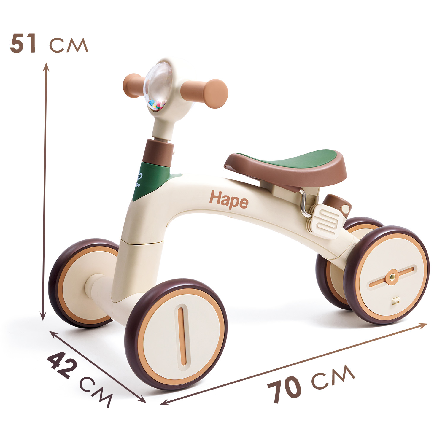 Велосипед-беговел Hape - фото 4