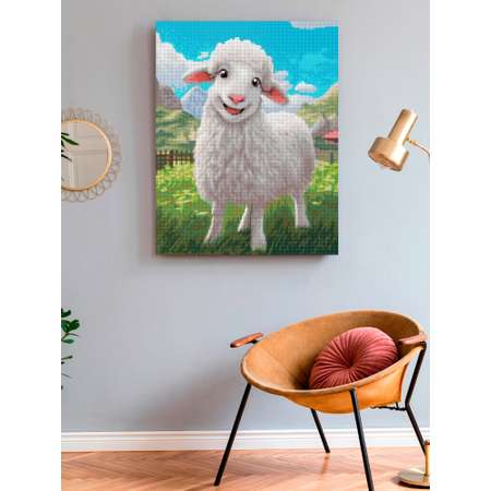 Алмазная мозаика Art on Canvas Барашек в ассортименте