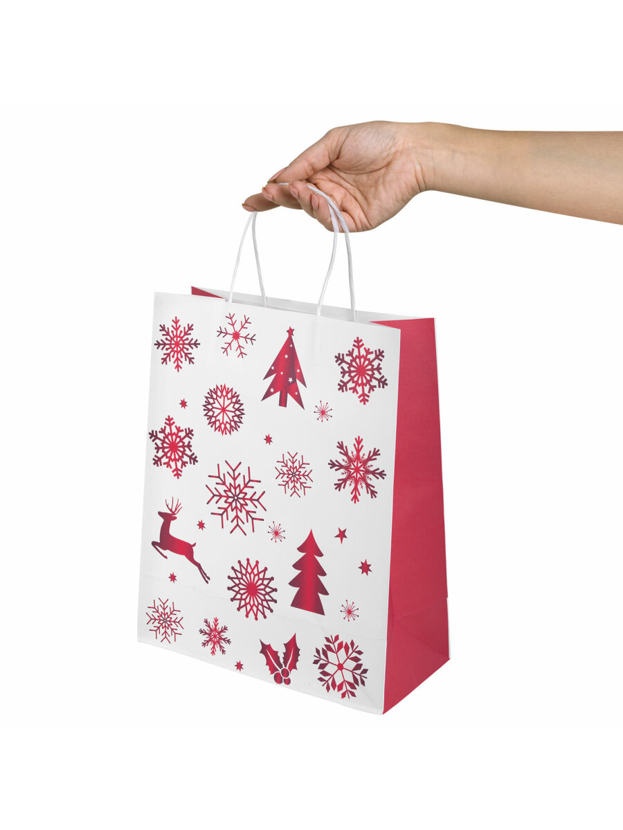 Подарочный пакет Золотая сказка новогодний для упаковки - фото 7