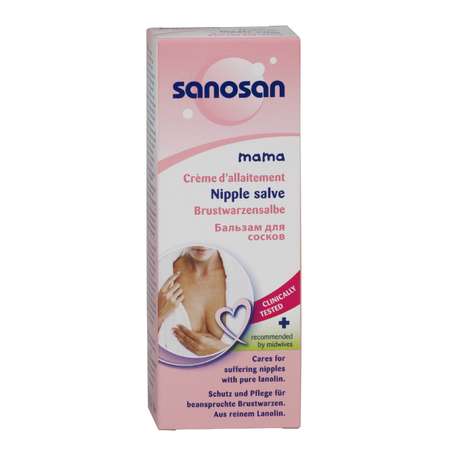 Бальзам Sanosan Mama для сосков и груди 50 мл