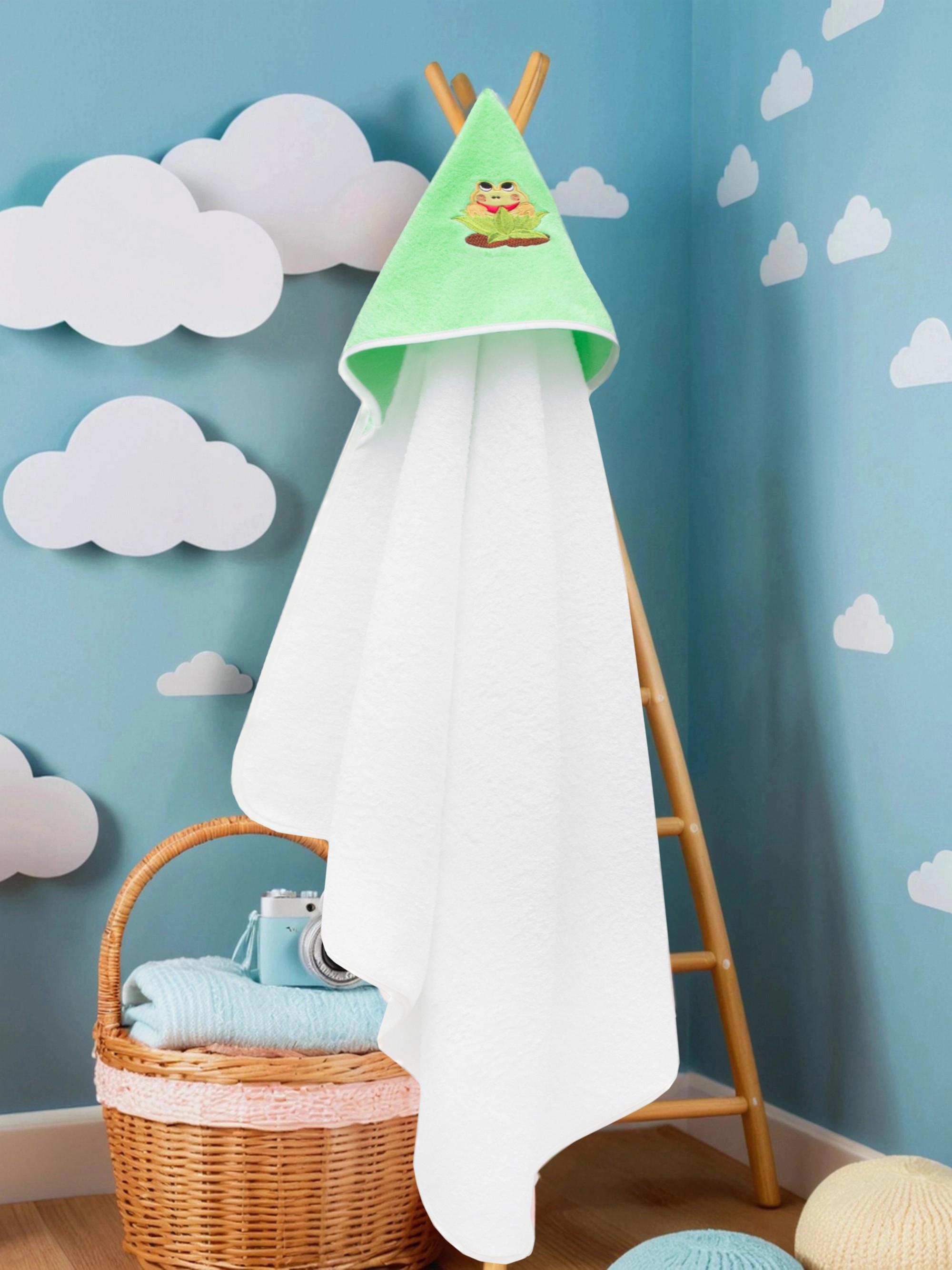 Полотенце уголок Wellness Малыш-00/53_Л 80 x 100 см 1 шт. - фото 1