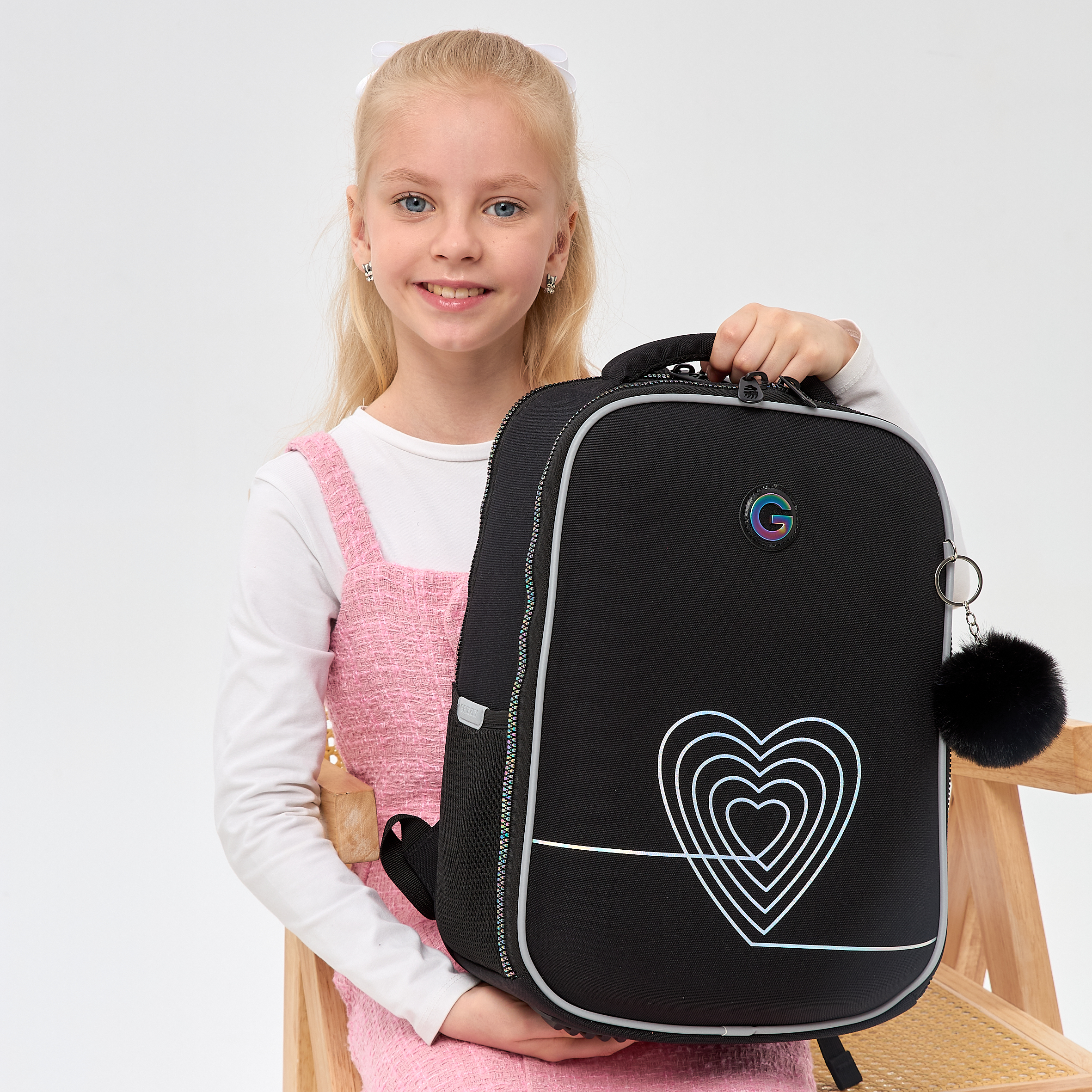 Ранец Grizzly Сердце - фото 19