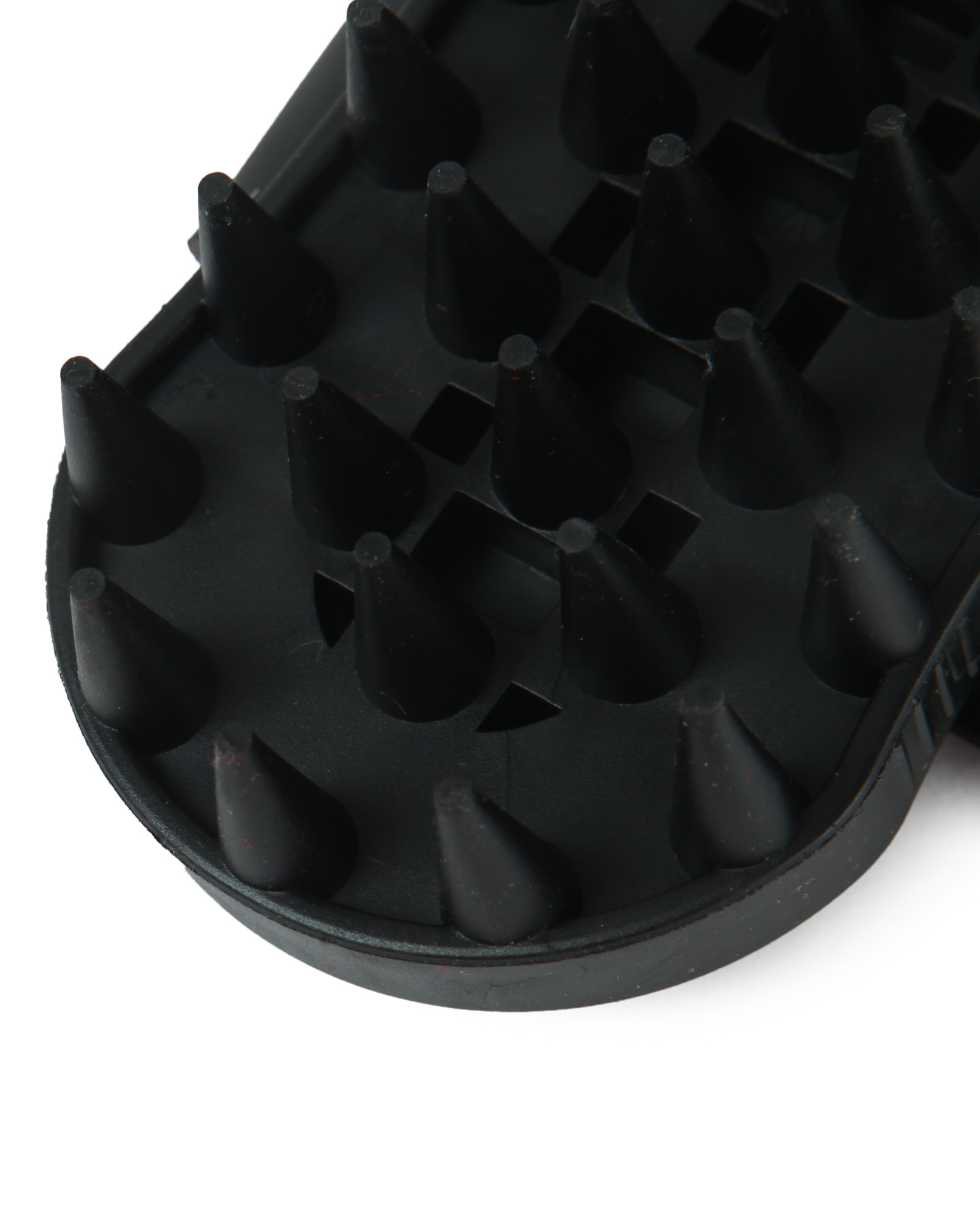 Щётка-массажёр Barbaks из термопластичной резины для ухода за питомцем черная 12.5*6.6см - фото 3