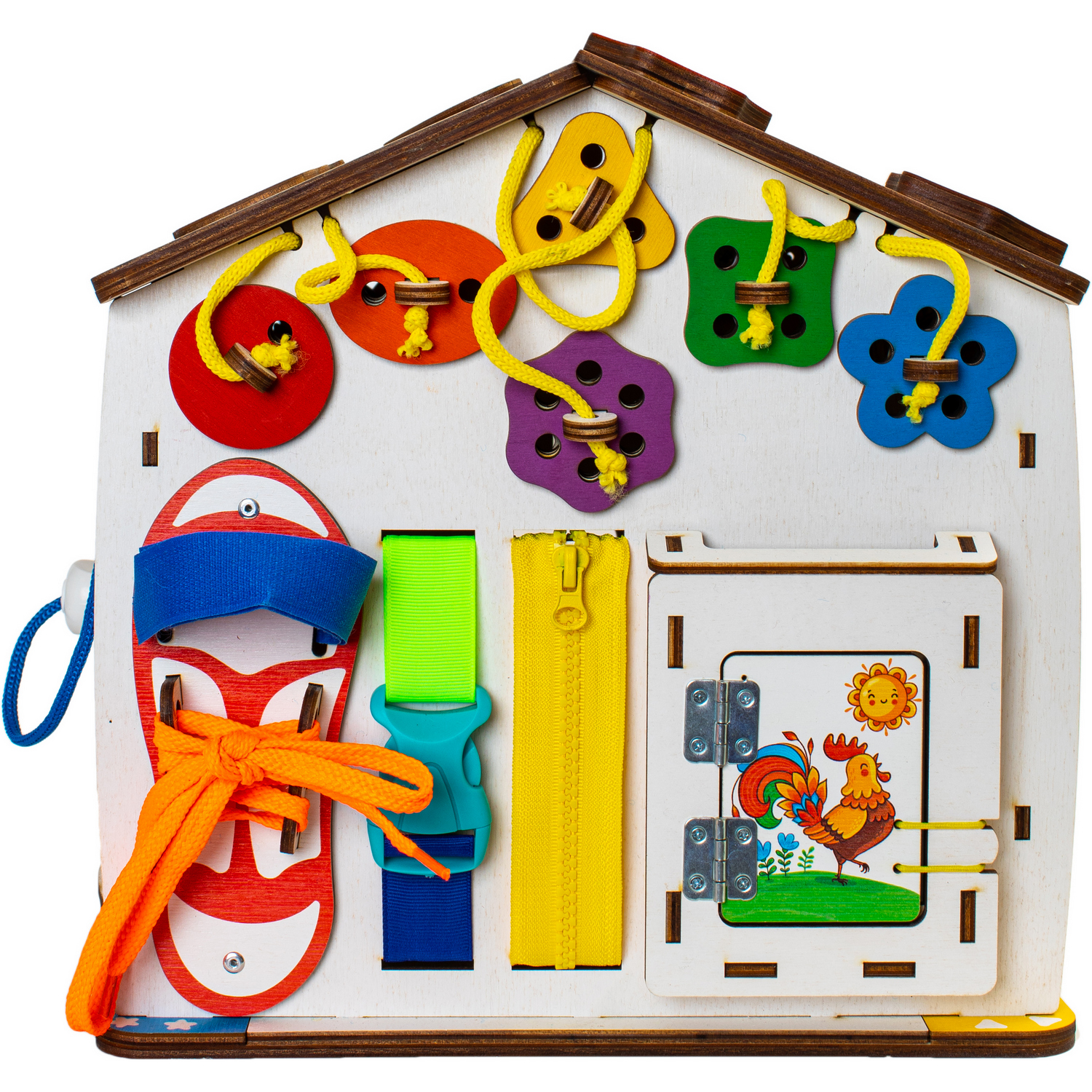 Игрушка Evotoys бизиборд Смайлики - фото 23