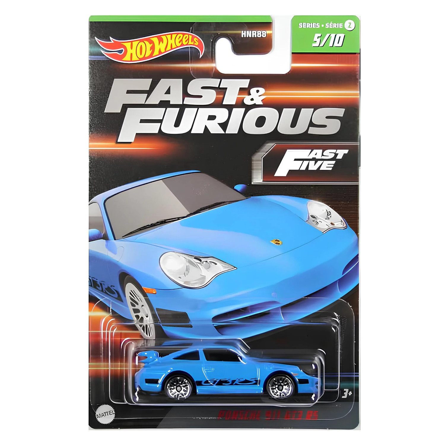 Автомобиль Hot Wheels Porsche 1:64 HNR88/HNT05 - фото 2