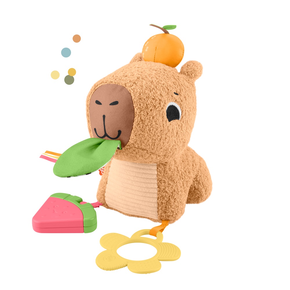 Комфортер Fisher Price Squishy Greedy Capybara - фото 5