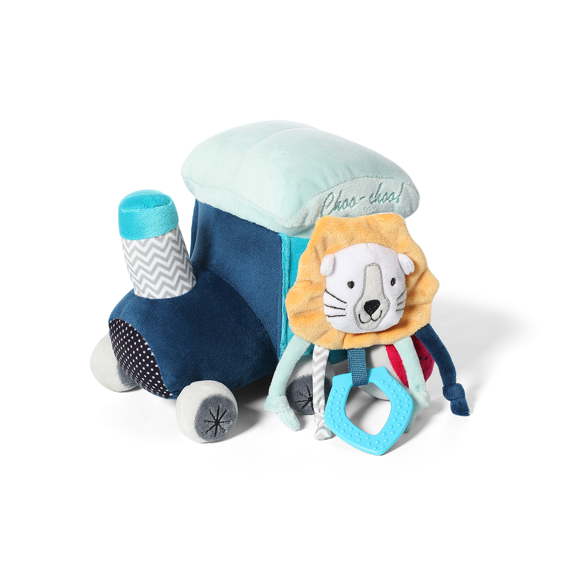 Игрушка мягкая Babyono SAFARI TRAIN 18 см - фото 14